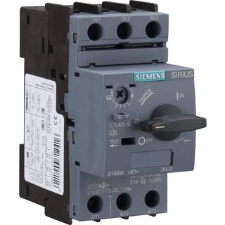 Siemens Håndbetjent motorværn skrueklemme 0,8a str s00 3rv2011-0ha10