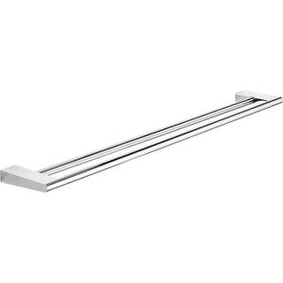Pressalit Style, stor dobbelt Håndklædestang, 81 cm, krom