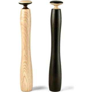 Legnoart Hercules Dark Ashwood Pepper/Salt Mill med justerbar keramisk slibemaskine XX-Large