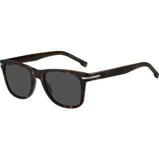 Hugo Boss Mand BOSS 1508/S 086/IR Solbriller Bio-cecid Havana Grå Firkantet