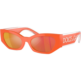 Dolce & Gabbana DX6003 Børn 33386Q 48 Solbriller Børn Orange - Orange - 48mm