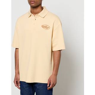 Maison Kitsune Logo Polo T Shirt Beige