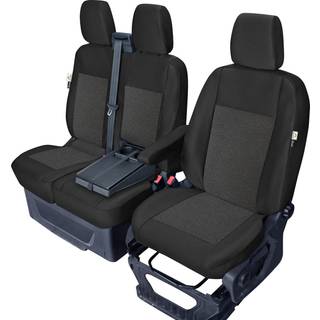 Sædeovertræk 1+2 Ford Transit Custom 2012-2023