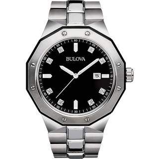 Bulova 98D103 Marine Star Sort/Stål Ø44 mm