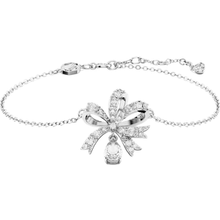 Swarovski Volta Silver Bow Bracelet - 19.5cm