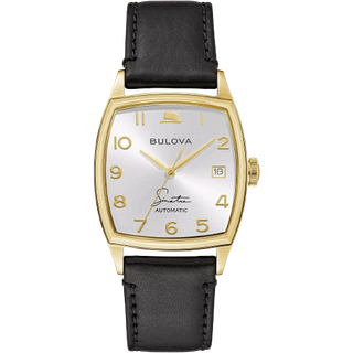 Bulova 97B197 Sinatra Sølvfarvet/Læder