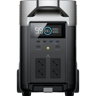 EcoFlow Delta Pro EU powerstation med ekstra batteri, transportabel