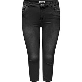 Carwilly Mellemhøj Talje Capri Skinny Fit Jeans