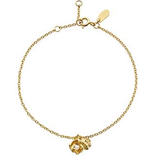 Maanesten Perla Armbånd 18 kt. Forgyldt Sølv 8624a - Dame - 925 Sterling Silver