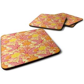 """" Caroline's Treasures Fall forlader akvarelrøde dekorative kyster 3.5 flerfarvet """"