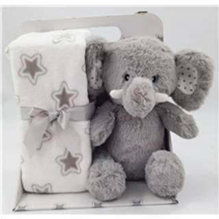 CarloBaby  Tæppe Elefant, Grå