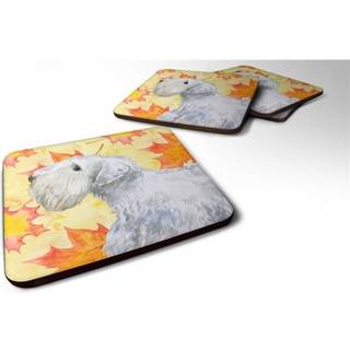 """" Caroline's Treasures Sealyham Terrier Fall Decorative Coasters multicolor """"
