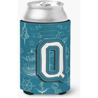 Brev Q Sea Doodles Initial Alphabet Can eller flaske Hugger CJ2014-QCC