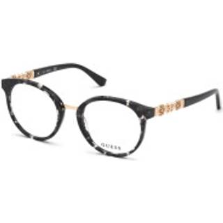 Guess Kvinde GU2834 005 Optiske stel Acetat Sort Rund Normal