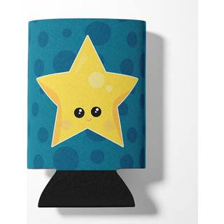 """" Caroline's Treasures Weather Night Star Face Can eller Bottle Hugger kan hugger flerfarvet """"