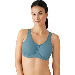 Wacoal Womens Plus St?rrelse Fuld figur Underwire Sport Brh Provincial Blue 34C
