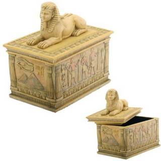 Sphinx Trinket Box Collectible Figurine