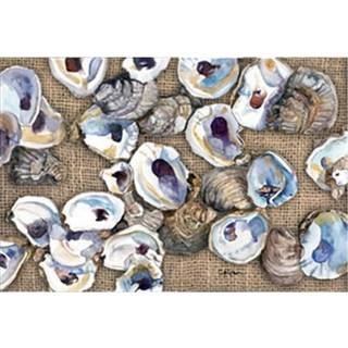 """" Caroline's Treasures 8734PLMT Oyster Strofa Placemat Multicolor """"