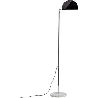 DCWéditions Mezzaluna Gulvlampe Krom/Sort