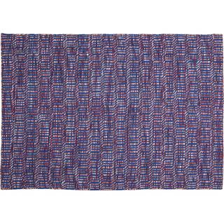 HAY Radio tæppe Rød/Blå 140x200 cm