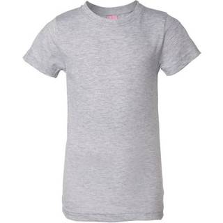 T-shirt i fin jersey til piger - AQUA - XS(D0102H7DYcP)