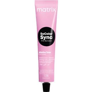 Matrix SoColor Sync Pre-Bonded Alkaline Toner Full-Bodied toningsfarve med en alkalisk pH-værdi til Hår Skygge 4A Mittelbraun Asch 90 ml - 90 ml