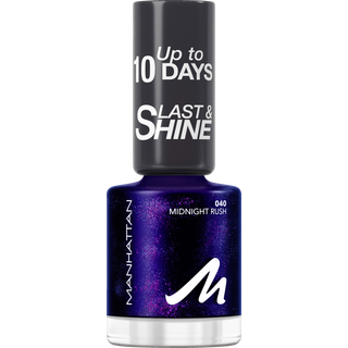 Manhattan Last & Shine Nail Polish Neglelak - Sort