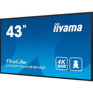 iiyama 4K UHD signage skærm | LH4375UHS-B1AG | 43 tommer | PRIS-MATCH