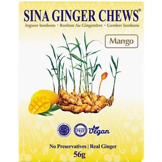 Sina Ginger Candy Mango - Ingefærslik med Mango 56g