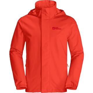Jack Wolfskin Men's Stormy Point 2-Layer Jacket Strong Red, S