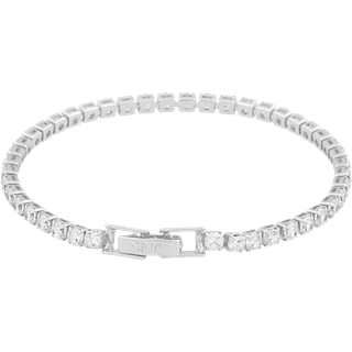 Snö Of Sweden Siri Stone Bracelet Silver/Clear