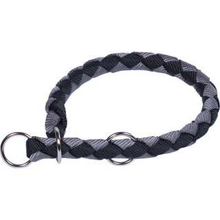 Halsbånd, kvæl Corda - L: 52-60 cm - W: 18 mm - Sort