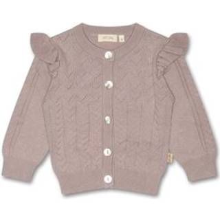 Petit Piao Rose Fawn Cardigan