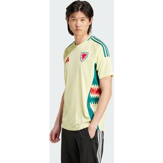 adidas Wales 2024 Away Shirt, Pearl Citrine S14 - M