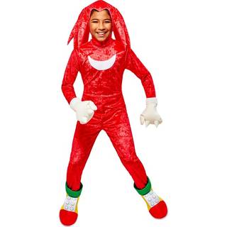 Sonic the Hedgehog Knuckles Deluxe Boys Costume Large
