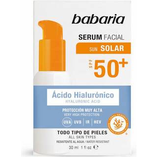 Babaria Sun Face Fugtende serum Høj solbeskyttelse SPF 50+ 30 ml - 30 ml