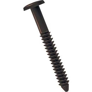 Ekena Millwork LVSL0006MS 3 """" Lifetime Vinyl Shutter-Lok's Musket Brown (6/taske) 6 t?lling