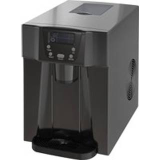 HOMCOM Ice Maker Machine and Water Dispenser, Counter Top Ice Cube Maker w/ 3L Tank, Adjustable Cube Size, 9 Ice Cubes per 6-10 Minutes Aosom UK