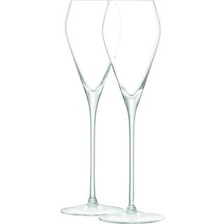 LSA International Glassware - 'Prosecco' glass, set of two in Clear glass