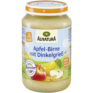 Alnatura Økologisk æblepære med speltsemulje 73.42 DKK/1 kg (6 x 190.0g)