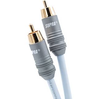 SUPRA DAC-SC Audio subwoofer kabel, isblå | 10 meter | PRIS-MATCH
