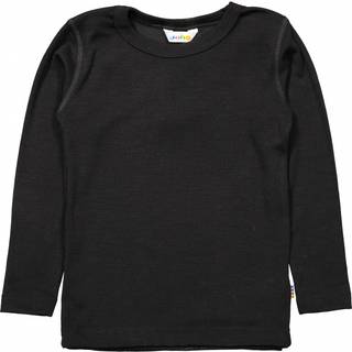 Joha uld silke langærmet t-shirt sort 120