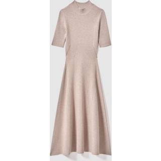 Reiss Caitlyn Ribbed Bodycon Midi KjoleX-Small