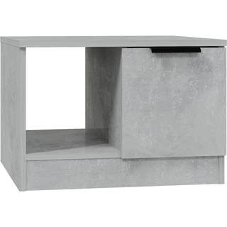 sofabord 50x50x36 cm konstrueret træ betongrå