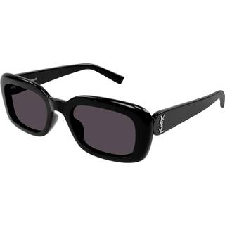 Saint Laurent SL M130/F Asian Fit 001 53 Solbriller Mænd Black - Black - 53mm