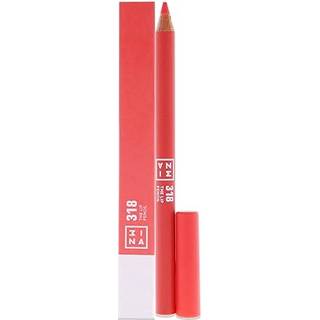 3ina Lip Pencil 318 - Konturer glat - giver fremragende dækning - Super Soft Slendable Hydrating Formel - Glat og lang slideffekt - kan bæres ale