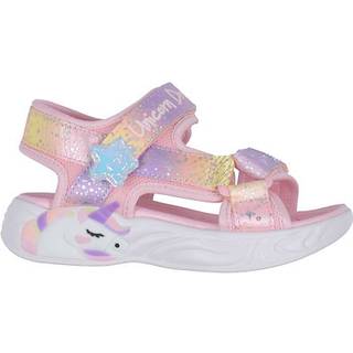 Skechers Unicorn Dreams børnesandaler - (Lyserød, str. 32, Tekstil)