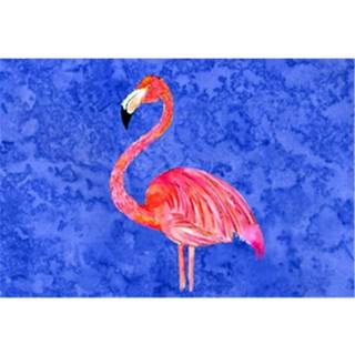 """" Caroline's Treasures 8685PLMT Flamingo Fabric Placemat Multicolor """"