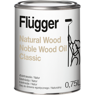 Flügger Natural Wood Ædeltræsolie Classic 0,75 L