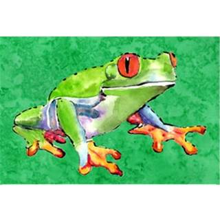 """" Caroline's Treasures 8688PLMT Frog Fabric Placemat Multicolor """"